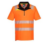 Portwest Dx4 Hi-Vis Polo Shirt Short Sleeve