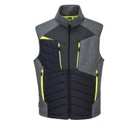 Portwest DX4 Hybrid Baffle gilet (DX470) - Chin guard, Drawcord adjustable hem