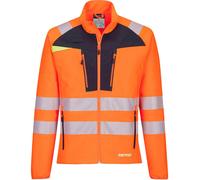 Portwest DX481 DX4 Hi-Vis Lightweight Mid Layer 4 Way Stretch Jacket - Orange