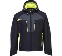 Portwest DX4 Mens Softshell Jacket Black XS