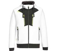 Portwest DX4 Mens Zipped Hoodie White 3XL