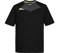 Portwest DX4 Short Sleeve T Shirt Black M
