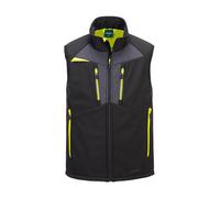 Portwest DX4 DX476 Softshell Work Bodywarmer | 3-Layer RipShell Waterproof, Breathable Stretch, PFAS-Free Texpel Eco, Reflective Piping