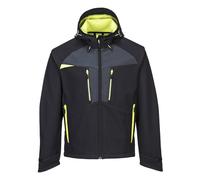Portwest DX4 Softshell jacket (DX474) - Chin guard, Ergonomically shaped hood