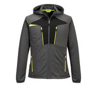 Portwest DX4 Technical Anti-pill durable fleece Hood Zip Pockets Workwear Jacket
