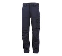 Portwest DX421 DX4 Trade Work Trousers Safety Pants 4 Way Stretch Fabric Ergonomic High Rise Waistband Adjustable Knee Pad Pockets Triple Stitched Seams Breathable Ventilation Durable Workwear, All Na