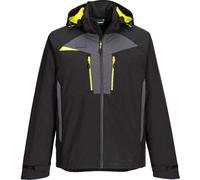 Portwest DX463 DX4 Rain Jacket Waterproof Breathable Extreme Coat Black Sm - 3XL
