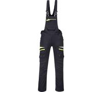 Portwest DX4 Work Bib and Brace Black 3XL