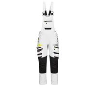 Portwest DX4 Work Bib and Brace for men, Color: White/Grey, Size: M, DX441WGRXXXL