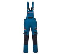 Portwest DX4 Work Bib and Brace, Size: XL, Colour: Metro Blue, DX441MBRXL