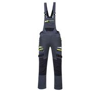 Portwest DX4 Work Bib & Brace 4-way Stretch Slim Fit Knee Pad Pockets Coverall