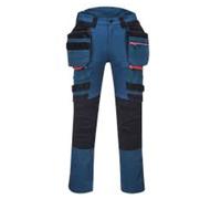 Portwest DX4 WORK TROUSERS Combining Comfort Functionality METRO BLUE S - 48