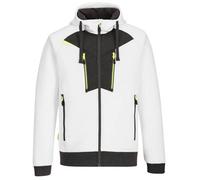 Portwest DX4 Mens Zipped Hoodie White XL