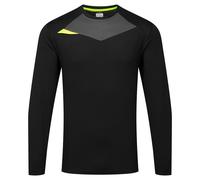 Portwest DX415 DX4 Black Long Sleeve T Shirt Lightweight Stretch Breathable