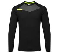 Portwest DX415 DX4 T-Shirt L/S Black L Colour: Black, Chest Size: L L