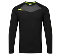 Portwest Men's T-Shirt Crew Neck Work Tee Fluorescent Moisture Wicking Top DX415