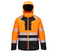 Portwest DX430 DX4 Hi-Vis Class 2 Winter Jacket Orange/Black 3XL Colou 3XL