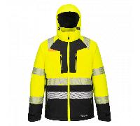 Portwest DX430 DX4 Hi-Vis Class 2 Winter Jacket Yellow/Black 4XL Colou 4XL