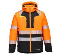 Portwest DX430 DX4 Hi-Vis Class 2 Winter Jacket Orange/Black 4XL Colou 4XL