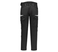 Portwest DX443 DX4 Service Trousers Comfort Flexible Cargo Pants Slim Fit- Black