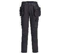 Portwest DX456 DX4 Craft Detachable Holster Trousers Black Waist: 46&q 46" 31"