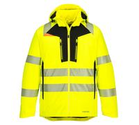 Portwest DX461 DX4 Hi-Vis Waterproof Warm Stretch Winter Jacket - Yellow Black