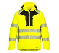 Portwest DX461 DX4 Pro Stretch Hi Vis Waterproof Winter Jacket Yellow / Black