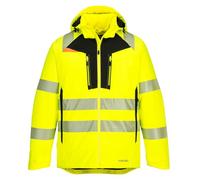 Portwest DX461 Men's DX4 Hi-Vis Reflective Waterproof Winter Jacket Yellow/Black, S