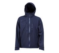 Portwest DX463 DX4 Rain Jacket Waterproof Windproof Breathable Hooded - Navy