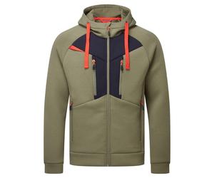 Portwest DX472 Premium Stretch Full Zip Work Hoodie - Modern Warm Work Hoody