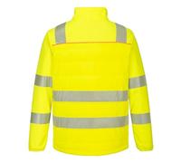 Portwest DX473 DX4 Hi-Vis Hybrid Baffle Jacket Long Sleeve Polyester Padded