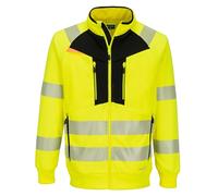 Portwest Dx4 Hi-Vis Funnel Neck Sweatshirt