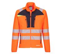 Portwest DX481 DX4 Hi-Vis Lightweight Mid Layer 4 Way Stretch Jacket - Orange