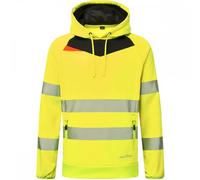 Portwest DX483 DX4 Hi-Vis Overhead Hoodie Yellow/Black M Colour: Yello M