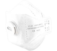 Portwest Eagle FFP3 Respirator (10) White Colour: White, Size: One Siz One Size