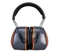 Portwest Ear Defenders SNR 36dB HV Extreme PU Padded Headband PS43 High Grey
