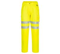 Portwest Eco Hi Vis Work Trousers Yellow 41" 31"