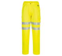 Portwest Eco Hi-vis trousers (EC40) - Mens, 65% Recycled Polyester, Organic