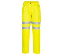 Portwest Eco Hi Vis Work Trousers Yellow 38" 31"