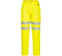 Portwest Eco Hi Vis Work Trousers Yellow 48" 31"