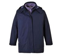 Portwest Elgin 3-in-1 Women's Jacket, Size: S, Colour: Navy, S571NARS