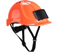 Portwest Endurance Badge Holder Safety Helmet Orange