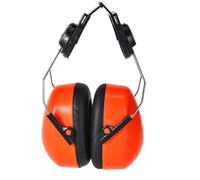 Portwest Endurance HV Clip-On Ear Protector, Size: One Size, Colour: Orange, PS47ORR