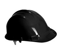 Portwest Endurance Safety Helmet EN397 Black Colour: Black One Size