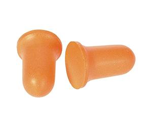 Portwest EP06 Bell Comfort PU Foam Ear Plugs (200 Pairs) | Orange, One Size, CE Certified, EN 352-2, Hearing Protection, Hygienic Storage