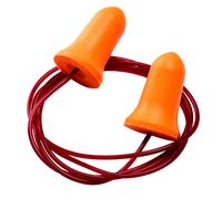 Portwest EP09 Bell Comfort PU Foam bell-shaped Ear Plugs Corded SNR 37dB