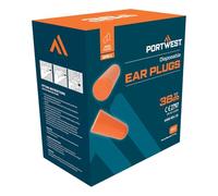 Portwest Ear Plug Refill for EP20 Dispenser – Pack of 500, Orange One Size