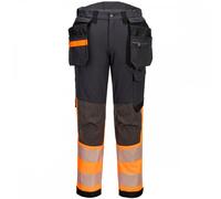 Portwest EV442 EV4 Hi-Vis Stretch Detachable Holster Class 1 Trousers 30" 31"
