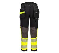 Portwest Ev4 Hi-Vis Stretch Detachable Holster Class 1 Trousers