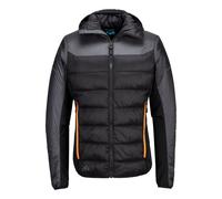 Portwest EV471 EV4 Insulated Baffle Jacket Water Resistant Warm Coat -Metal Grey